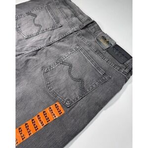 URBAN STAR‎ DENIM JEANS Gray WAIST 42" X 31" INSEAM Brand New
